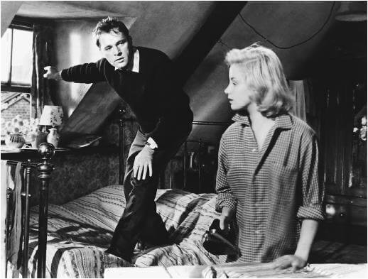 Jimmy and Alison in Look Back in Anger